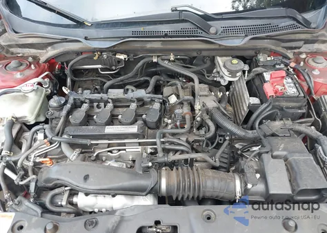 2017 Honda Civic Ex-L из США, поврежденный, VIN 2HGFC1F71HH651710